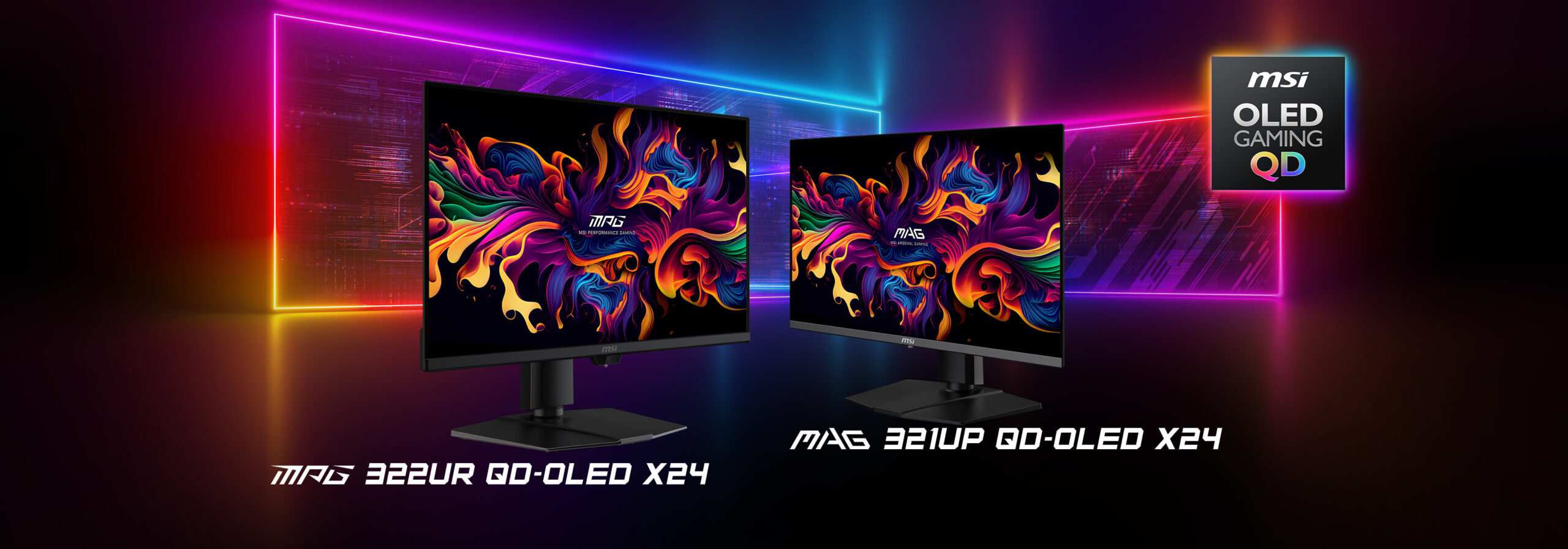 MSI stellt zwei neue 32 Zoll 4K QD-OLED-Monitore vor
