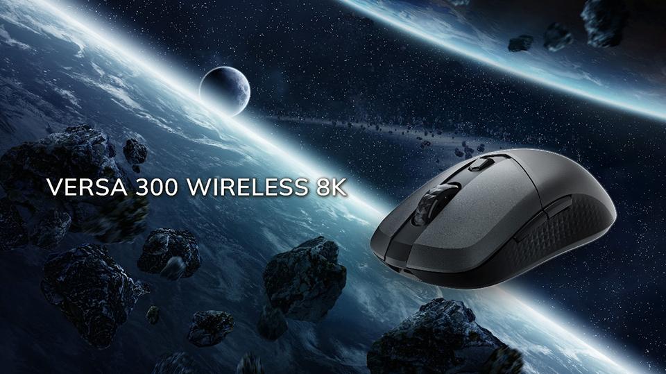MSI präsentiert mit der VERSA 300 WIRELESS 8K die erste 8K-Gaming-Maus
